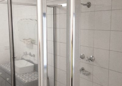 image showing full height handle on pivot full framed door